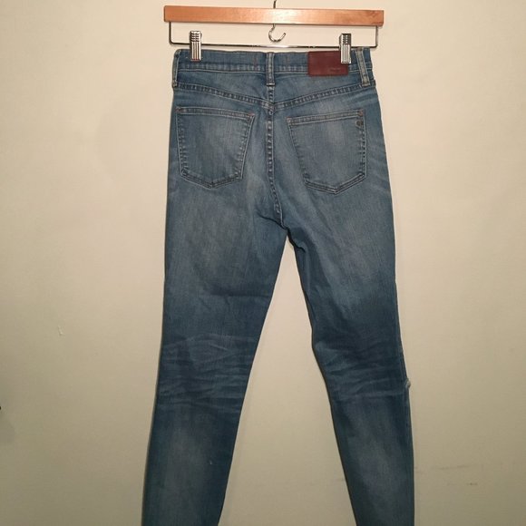 High Riser Skinny Madewell Jeans - Picture 3 of 3